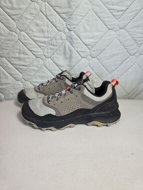 Merrell  Vibram Speed Solo Black/Boulder Sneaker Shoes Trail Hiking Mens Sz 11